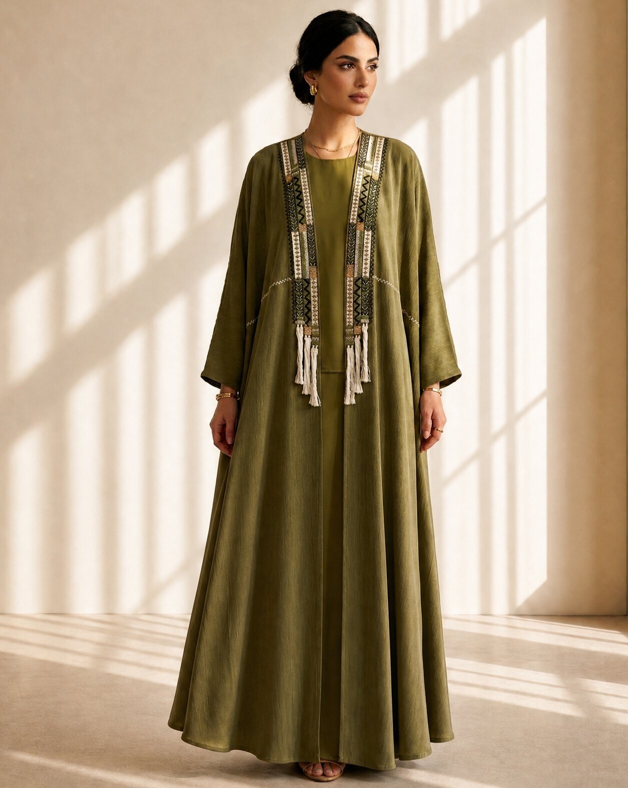 1111043 ABAYA - LULU LINE - MIRA Y MANO