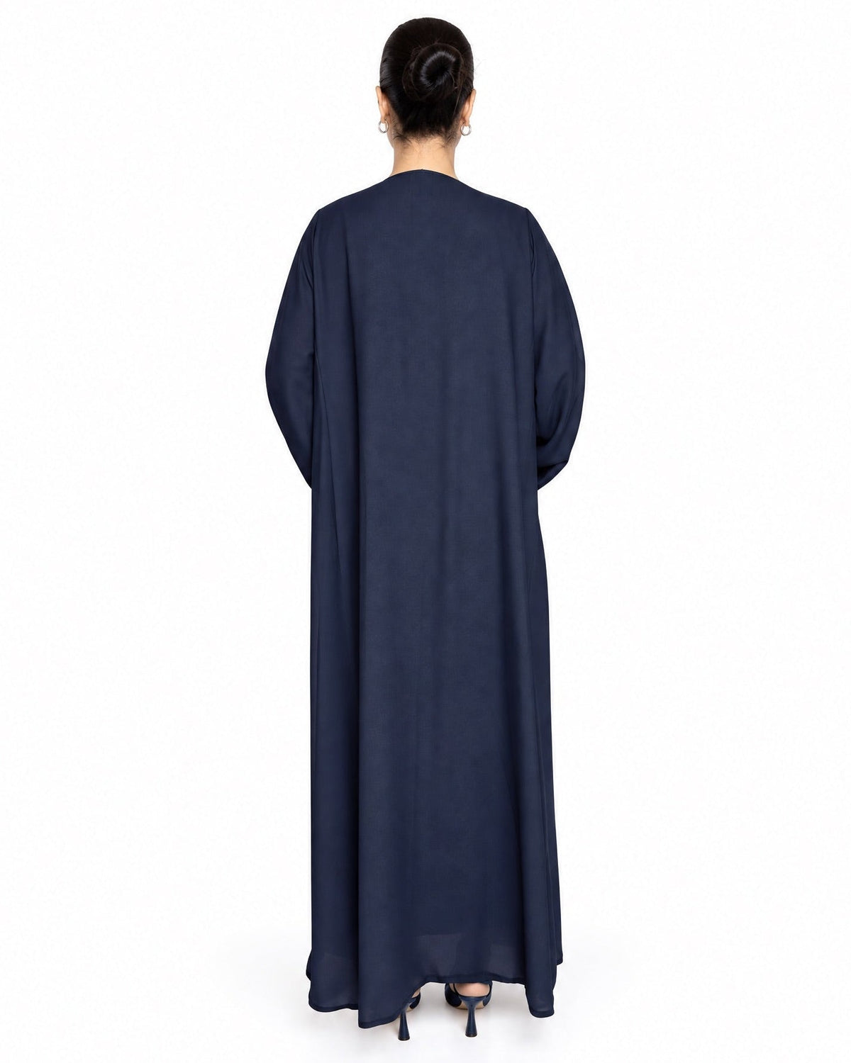 THE DOUBLE FACE NAVY ABAYA - LUMAN ABAYAS - MIRA Y MANO
