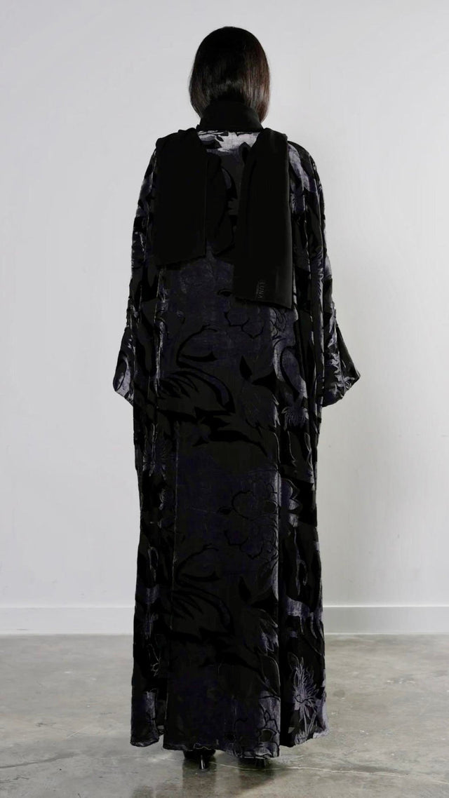 LN0268 ABAYA - LUNA COUTURE - MIRA Y MANO