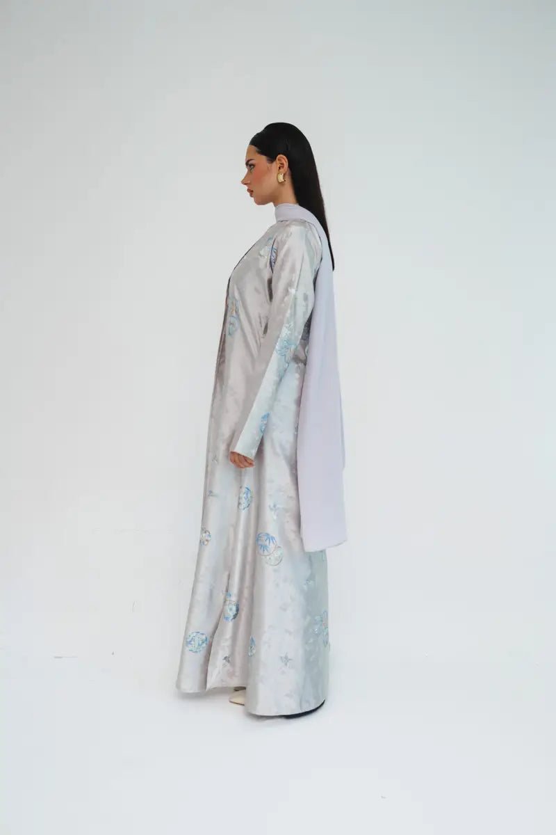 LN0330 ABAYA - LUNA COUTURE - MIRA Y MANO