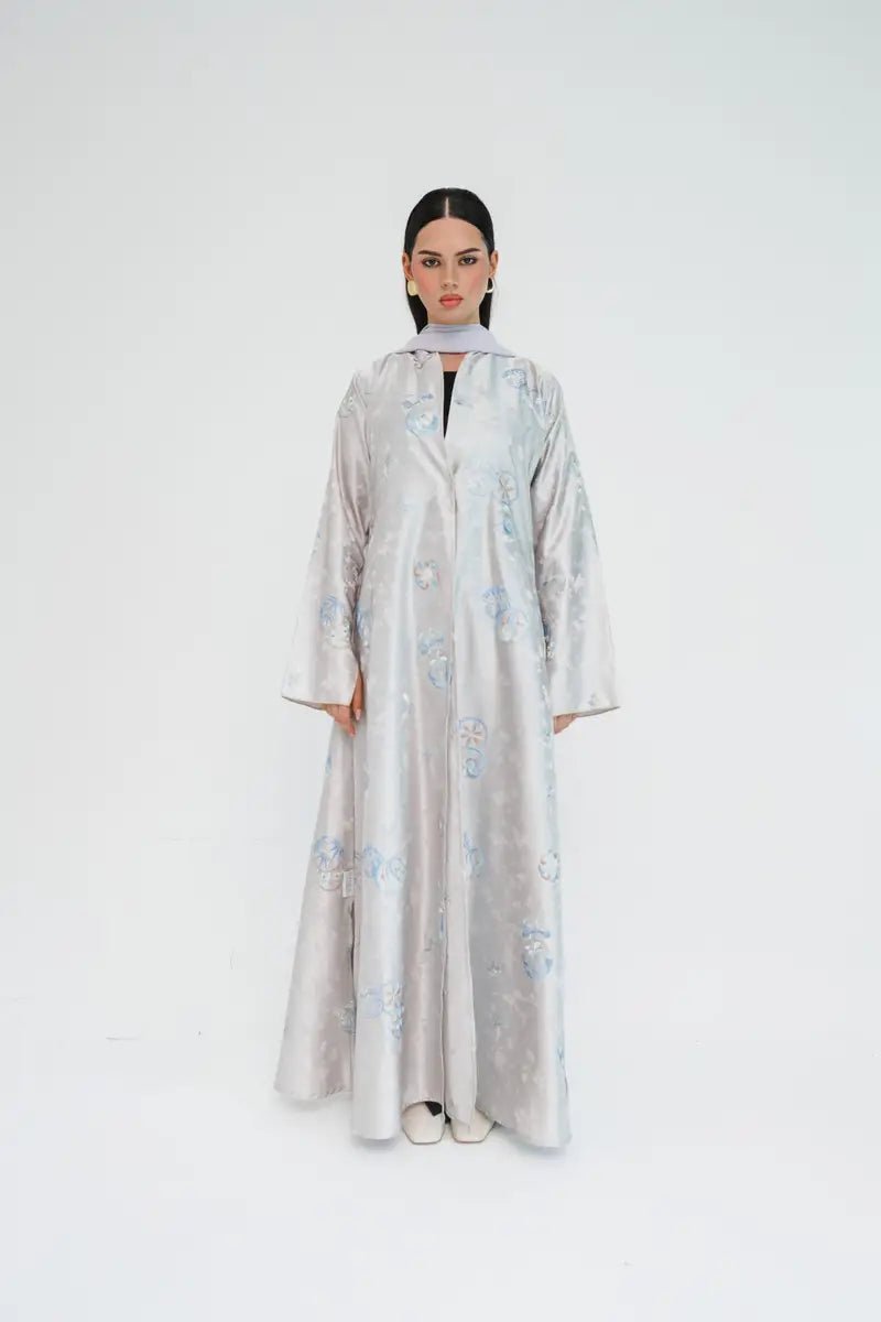 LN0330 ABAYA - LUNA COUTURE - MIRA Y MANO
