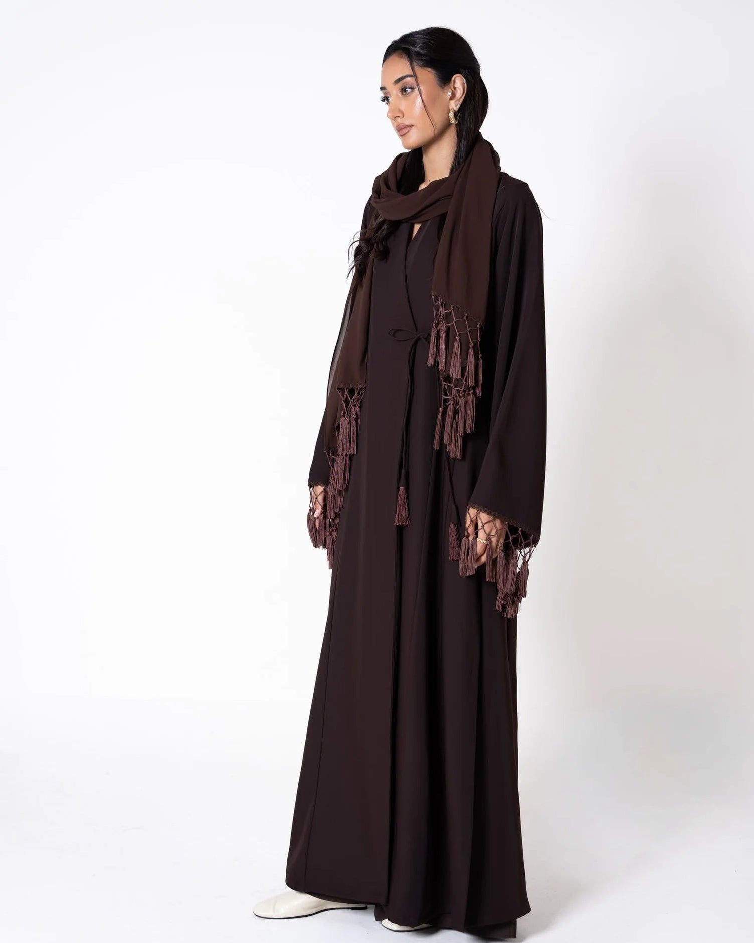 LNO509 ABAYA - LUNA COUTURE - MIRA Y MANO