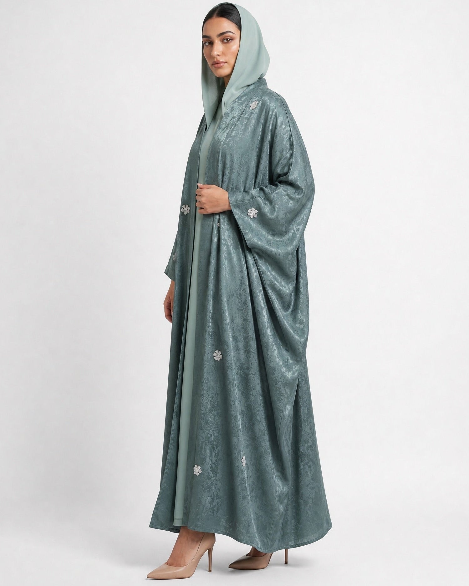 AZRA ABAYA SET - LUNA LINE - MIRA Y MANO