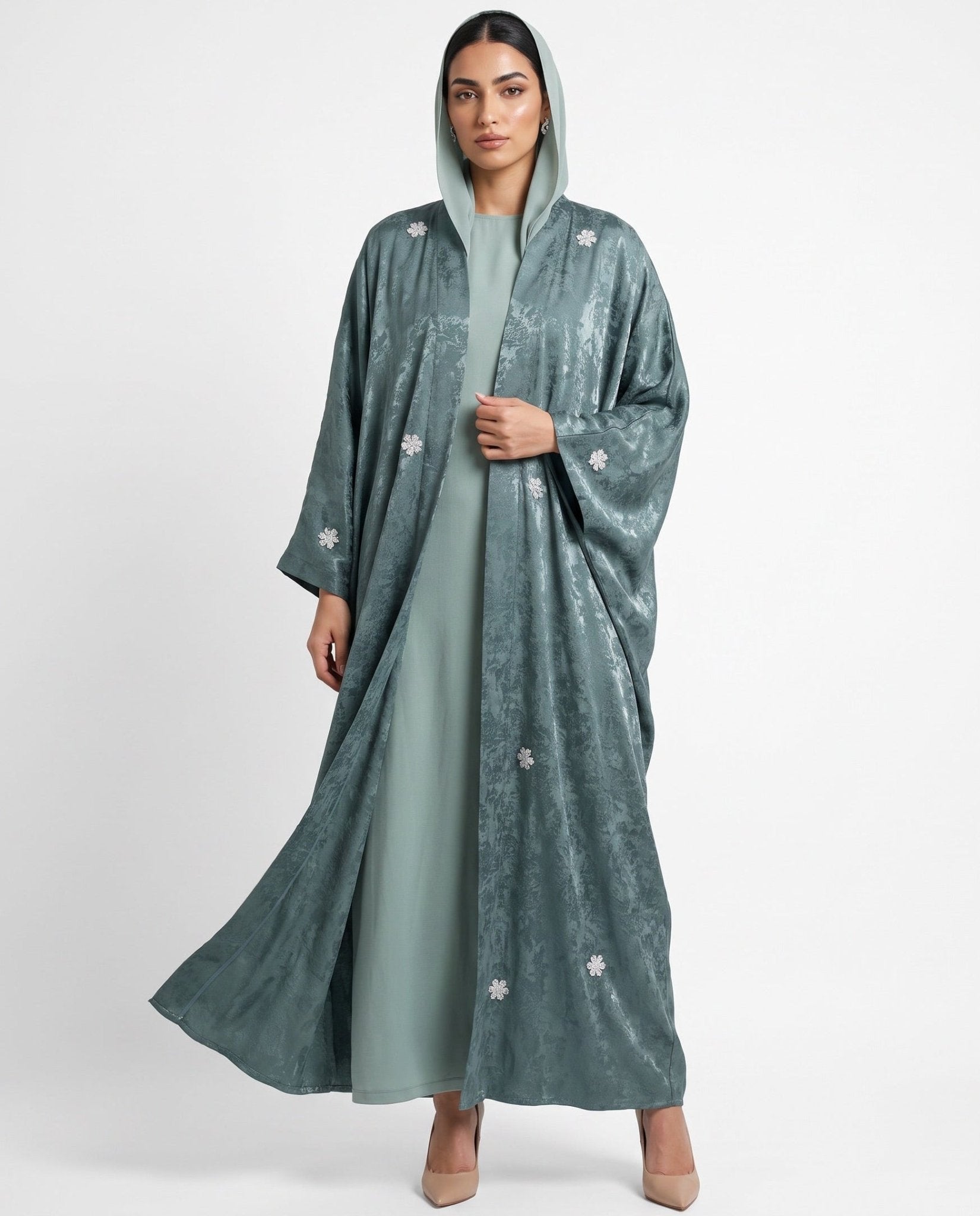 AZRA ABAYA SET - LUNA LINE - MIRA Y MANO