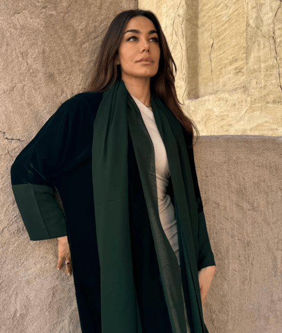 ALNOUD GREEN ABAYA - MAISON ARABELLE - MIRA Y MANO