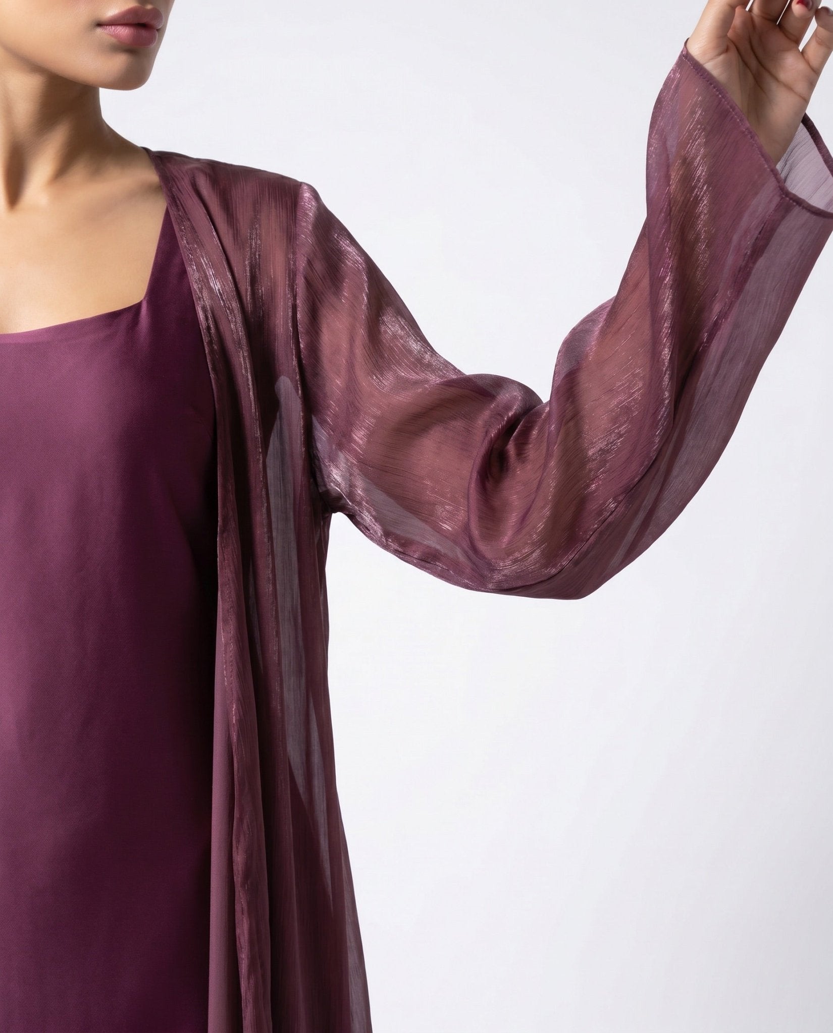 GIGI BURGANDY KAFTAN - MAISON ARABELLE - MIRA Y MANO