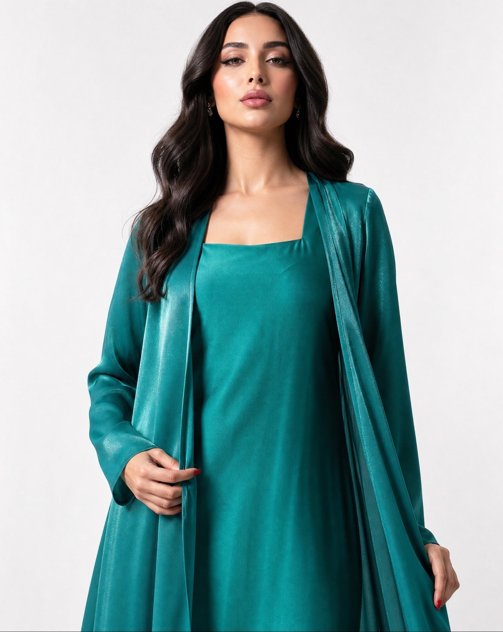 GIGI GREEN KAFTAN - MAISON ARABELLE - MIRA Y MANO