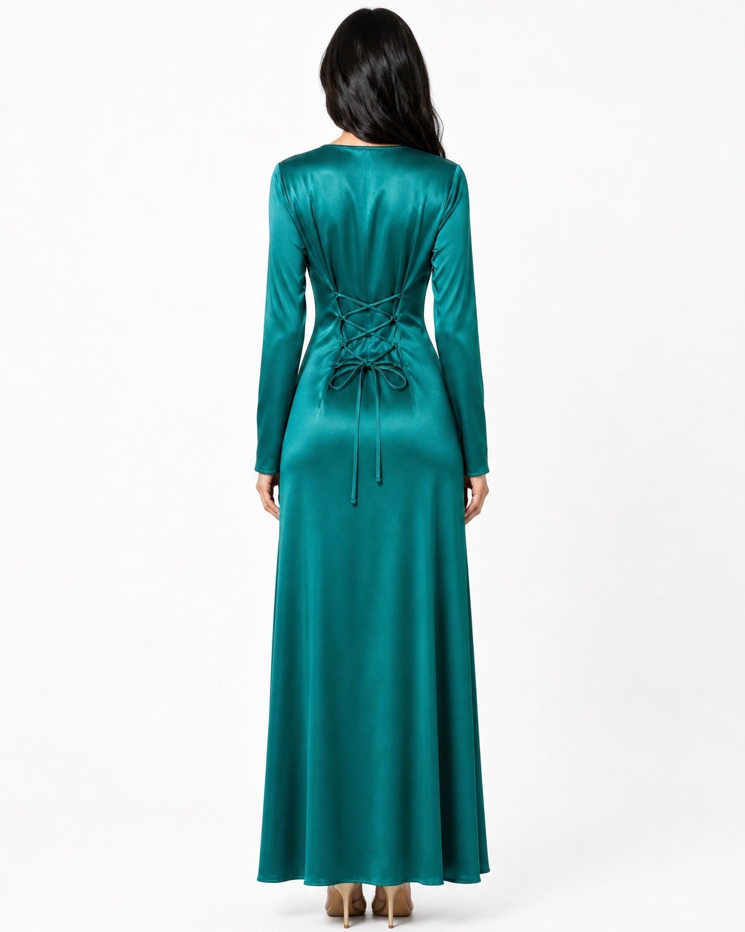 GIGI GREEN KAFTAN - MAISON ARABELLE - MIRA Y MANO