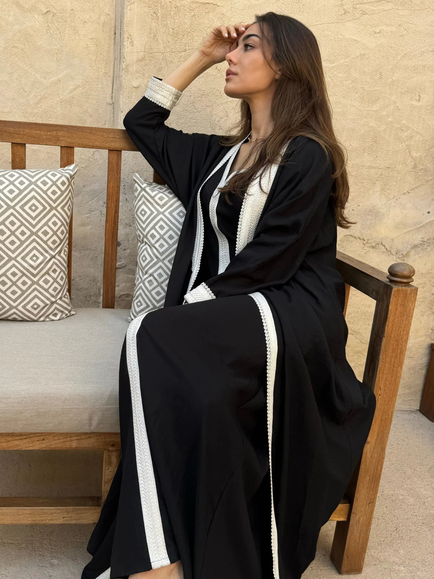MARWA ABAYA SET - MAISON ARABELLE - MIRA Y MANO