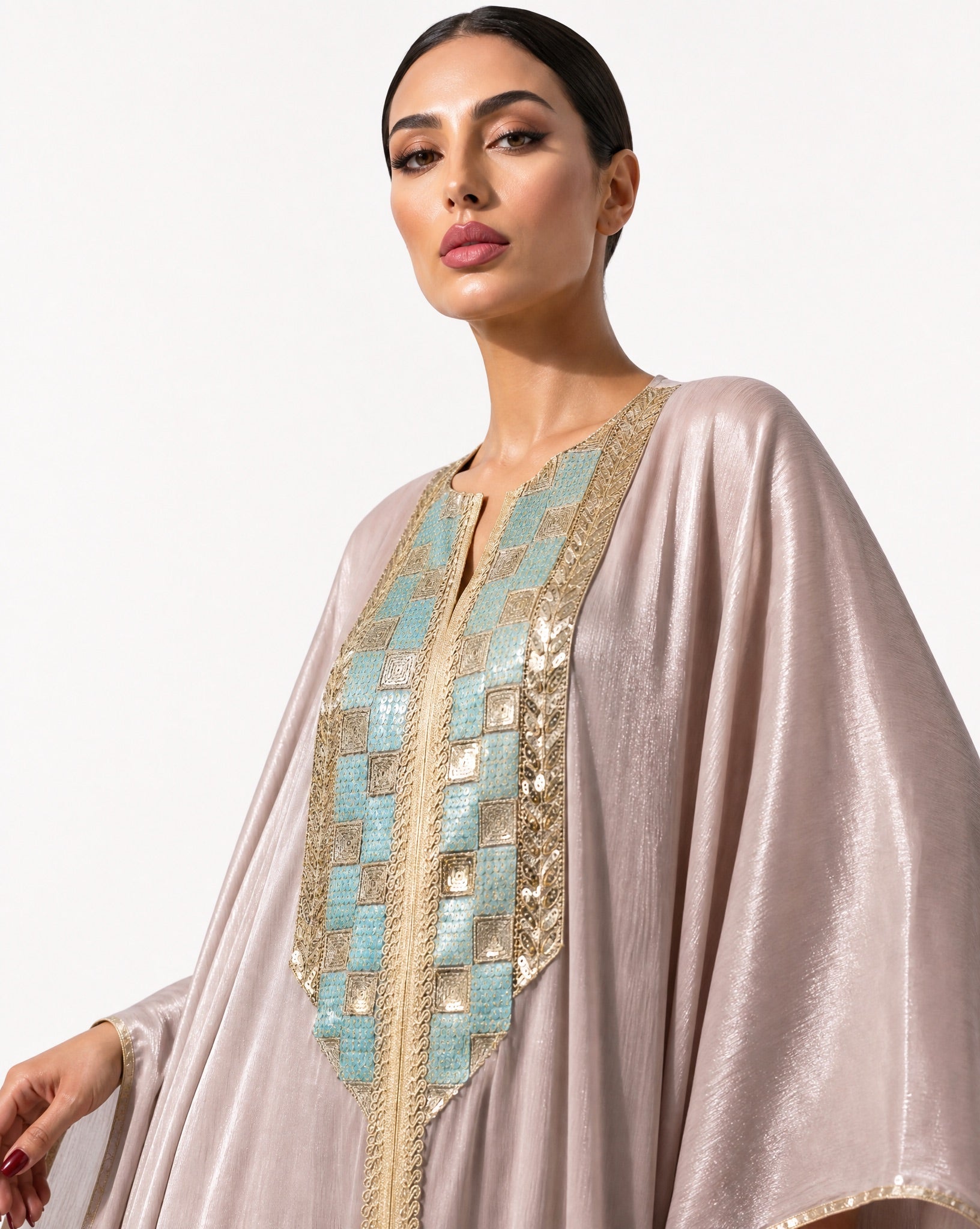 RAHMA PINK KAFTAN - MAISON ARABELLE - MIRA Y MANO