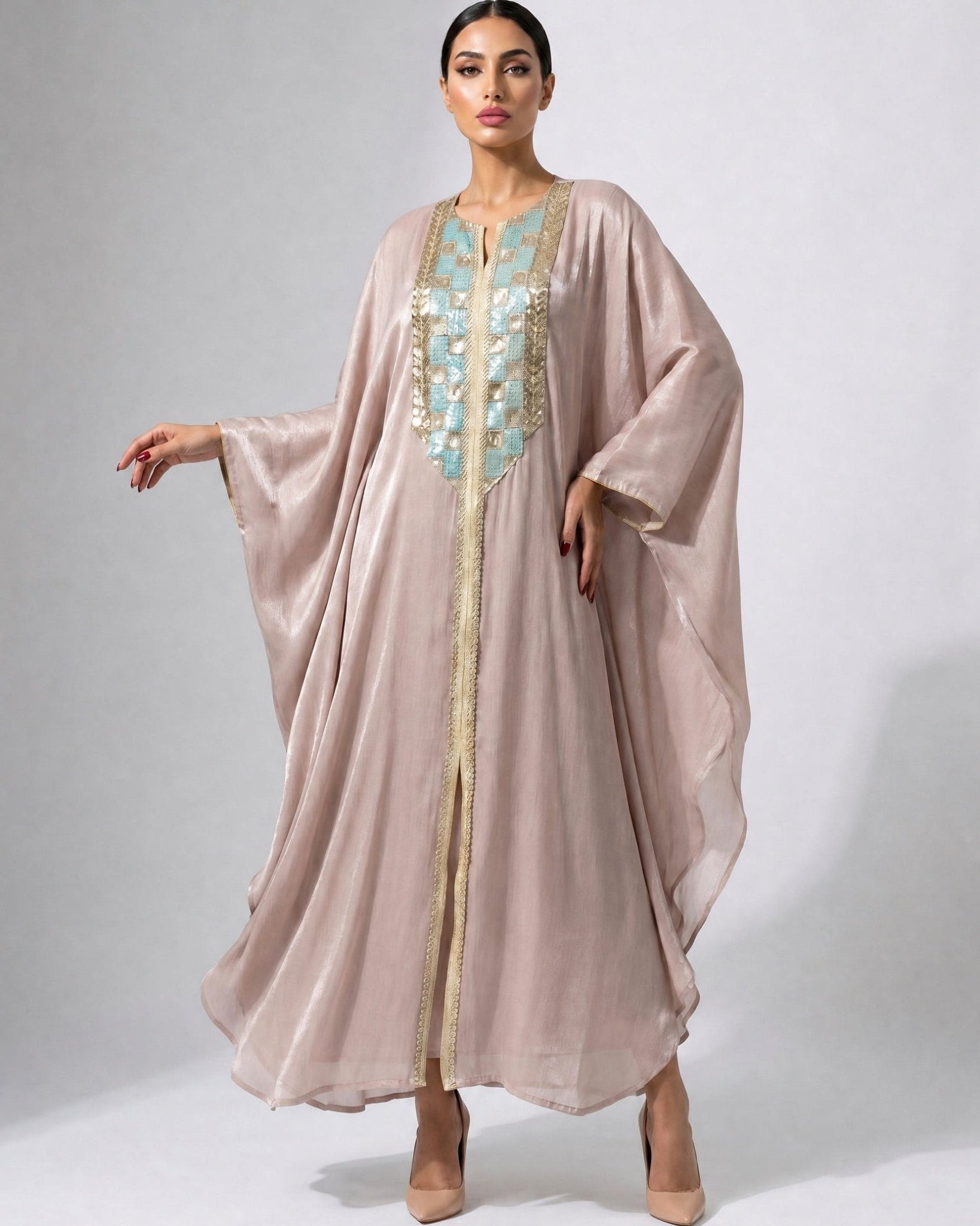 RAHMA PINK KAFTAN - MAISON ARABELLE - MIRA Y MANO