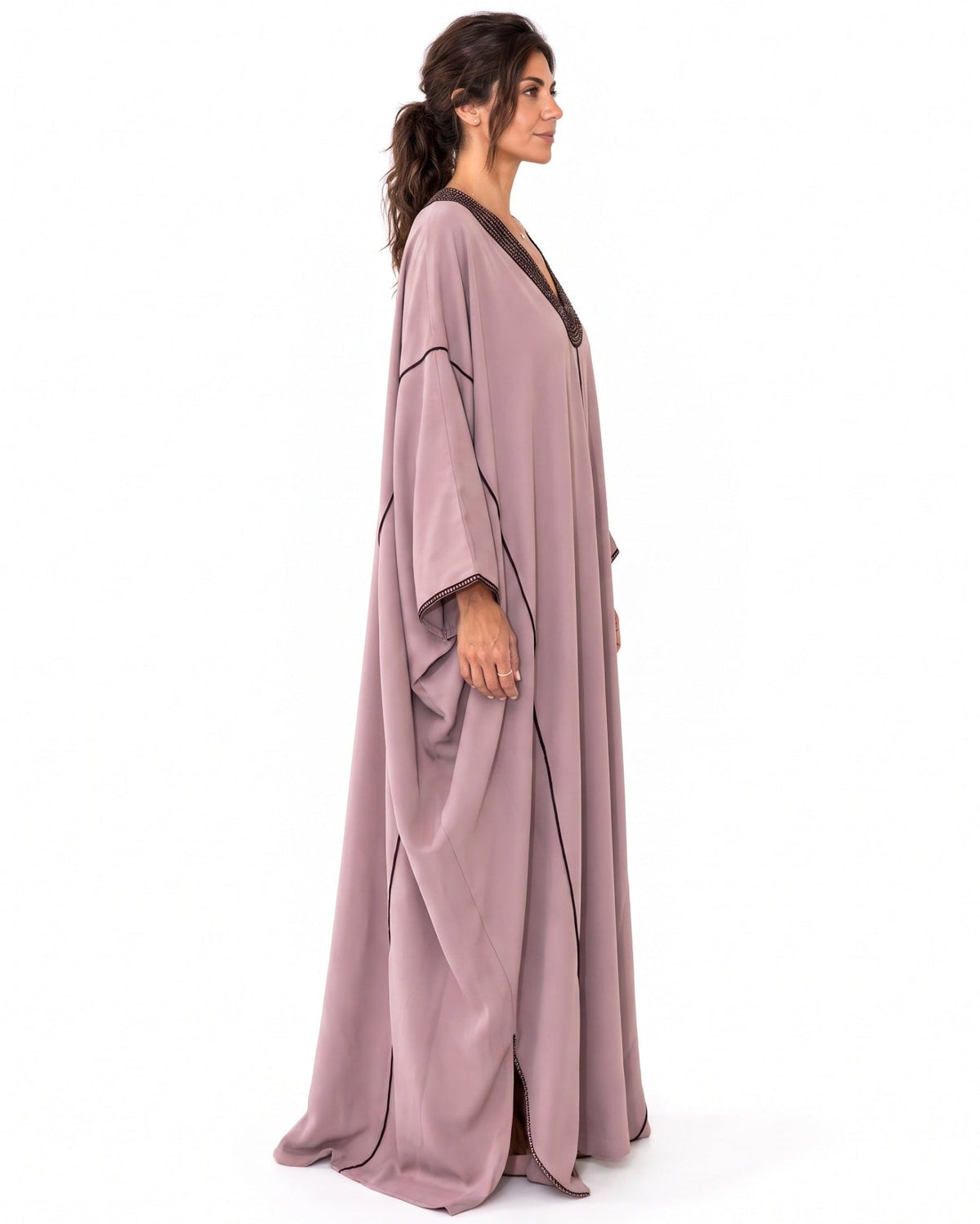 Naima Salmon Kaftan - MIRA Y MANO