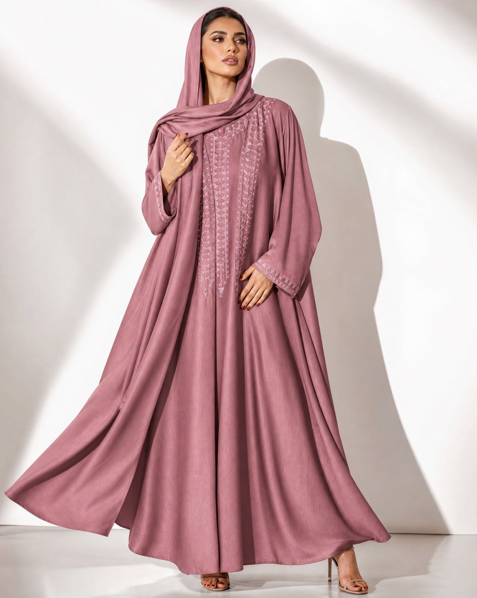 SS26 A OC11 ABAYA SET - MAISOON - MIRA Y MANO