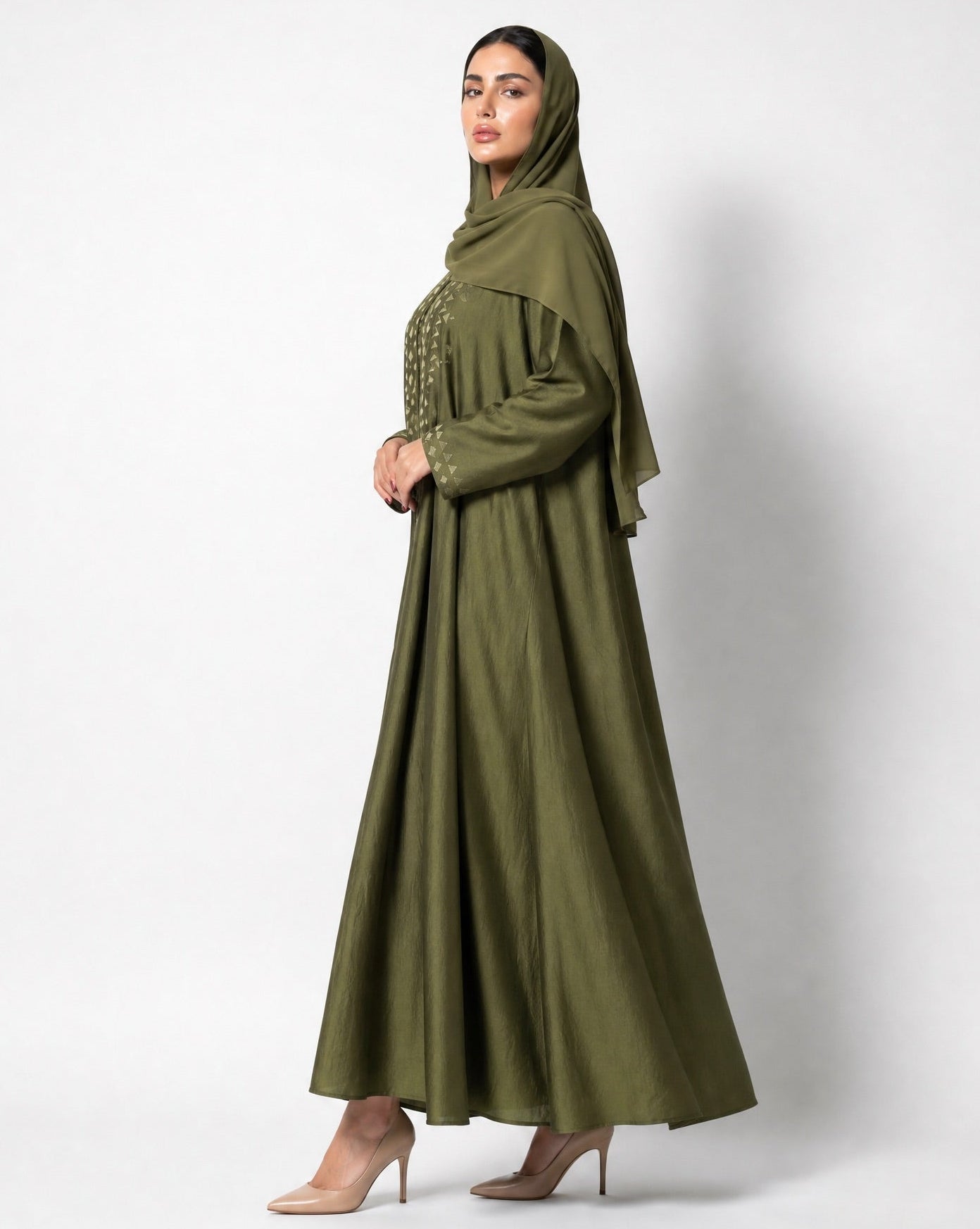 SS26 A OC16 ABAYA SET - MAISOON - MIRA Y MANO