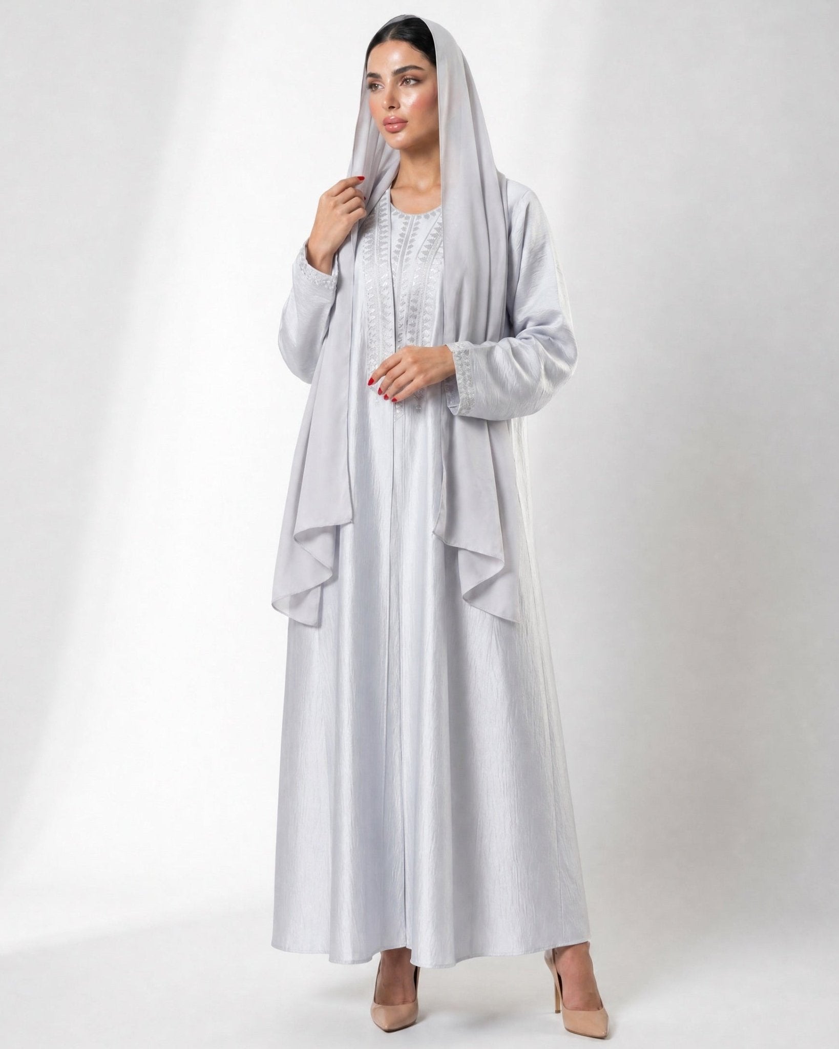 SS26 A OC33 ABAYA SET - MAISOON - MIRA Y MANO