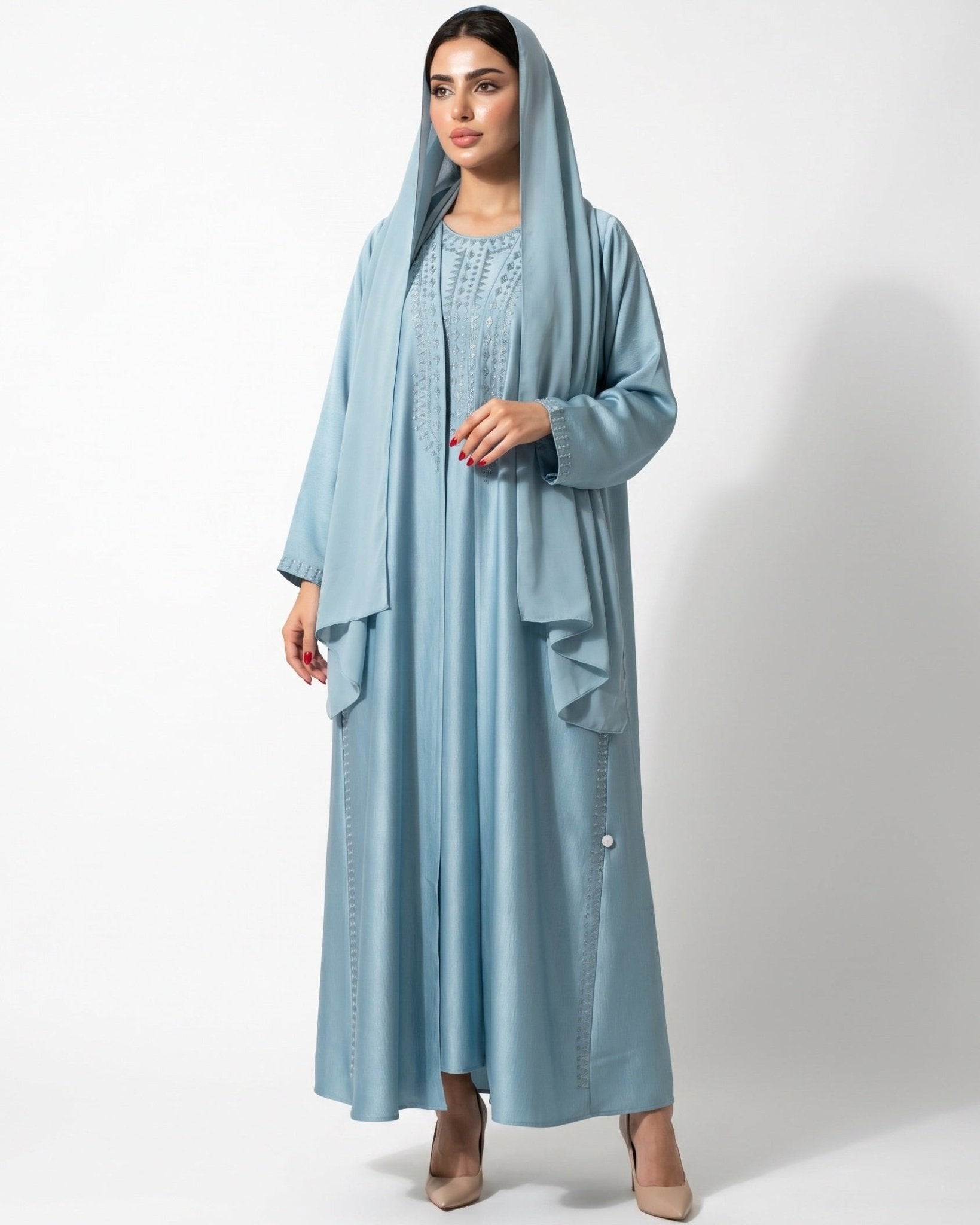 SS26 A OC7 ABAYA SET - MAISOON - MIRA Y MANO