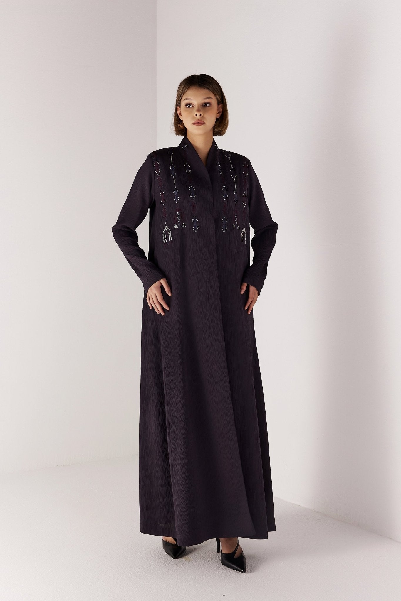 NILI MIDNIGHT ABAYA - MEDD - MIRA Y MANO