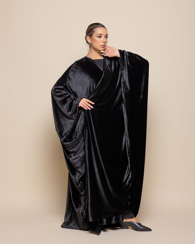 AURA VELVET - BK ABAYA - MODISH - MIRA Y MANO