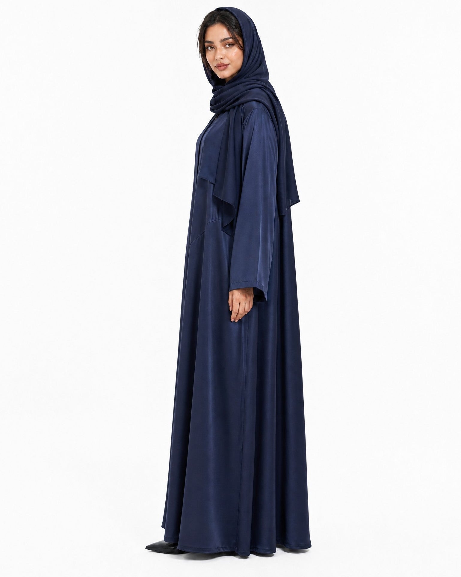 CASUAL SM-NVY ABAYA - MODISH - MIRA Y MANO