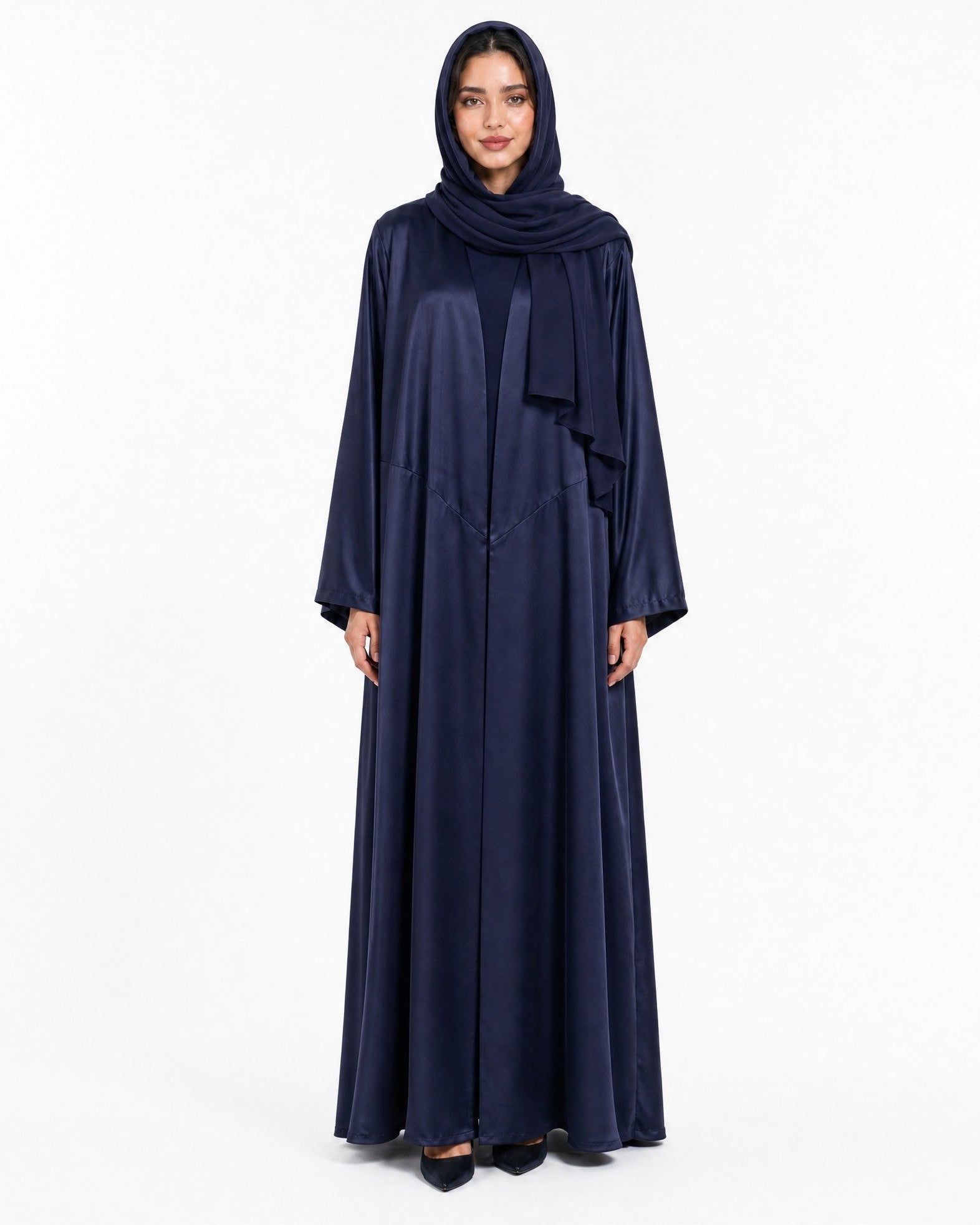 CASUAL SM-NVY ABAYA - MODISH - MIRA Y MANO