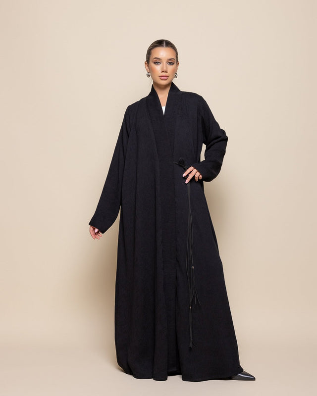 VIBRANT - BLK ABAYA - MODISH - MIRA Y MANO