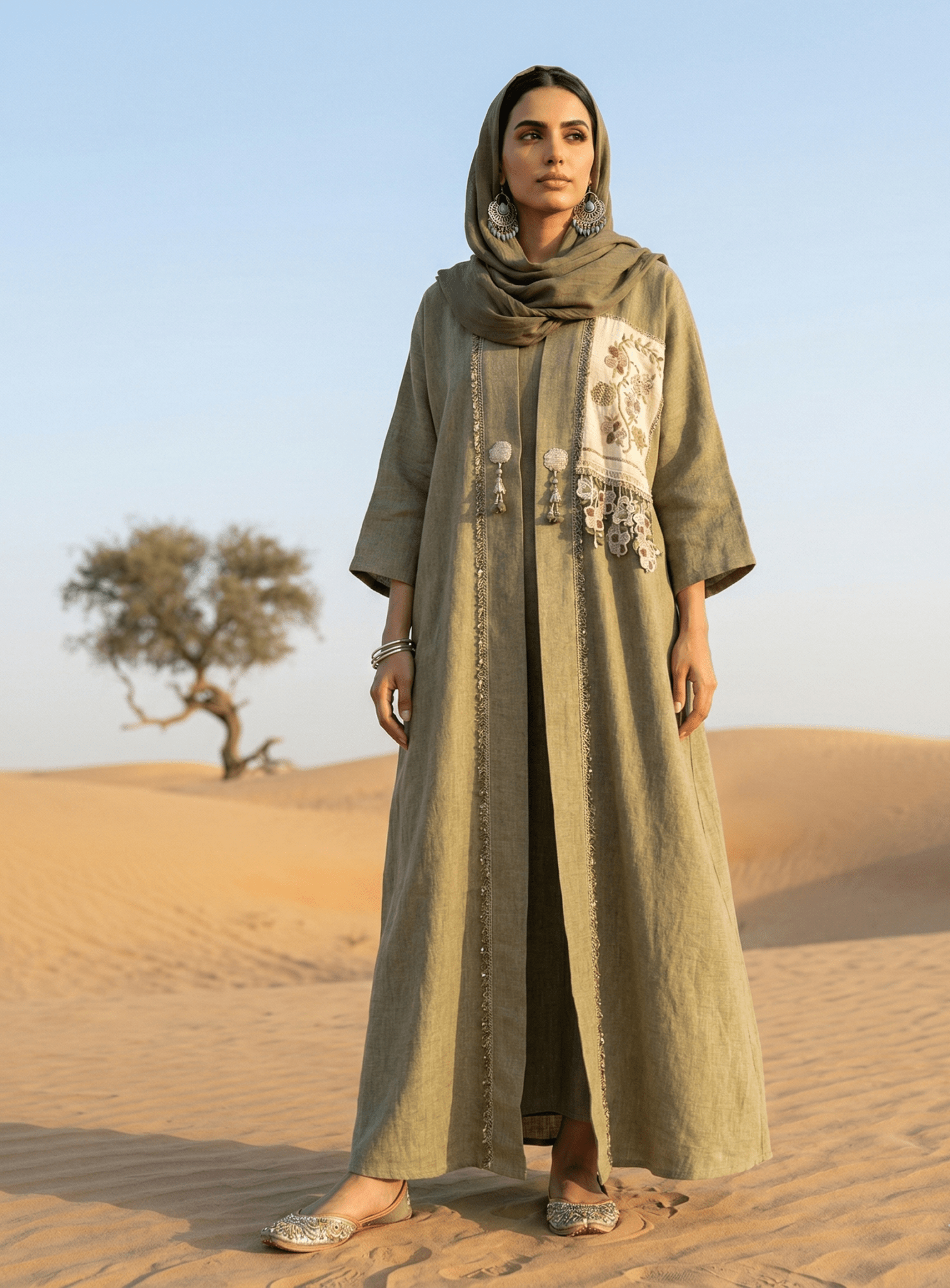 ATQPTKFT - 26OL ABAYA - MOJA MAJKA - MIRA Y MANO