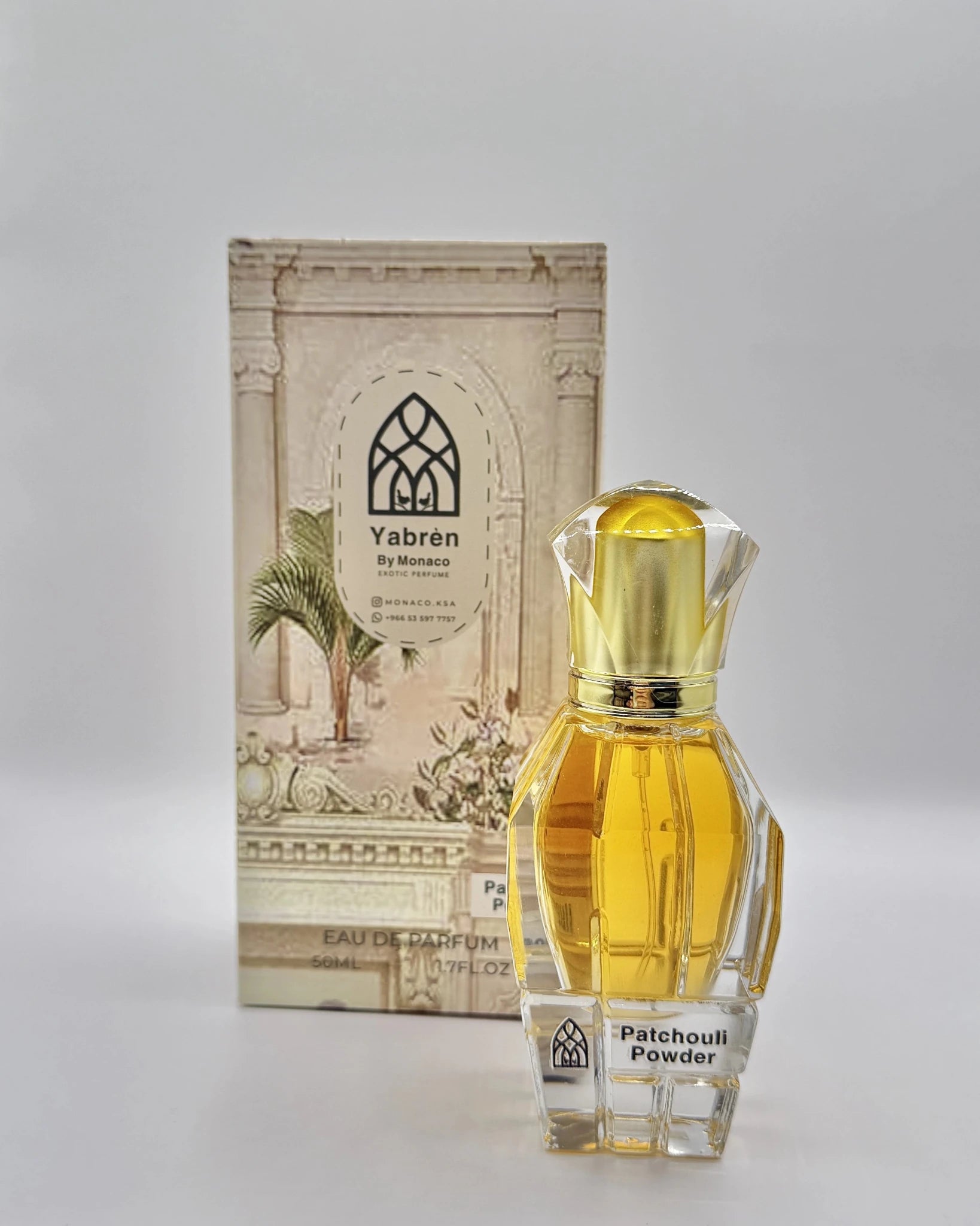PATCHOULI POWDER PERFUME - MONACO - MIRA Y MANO