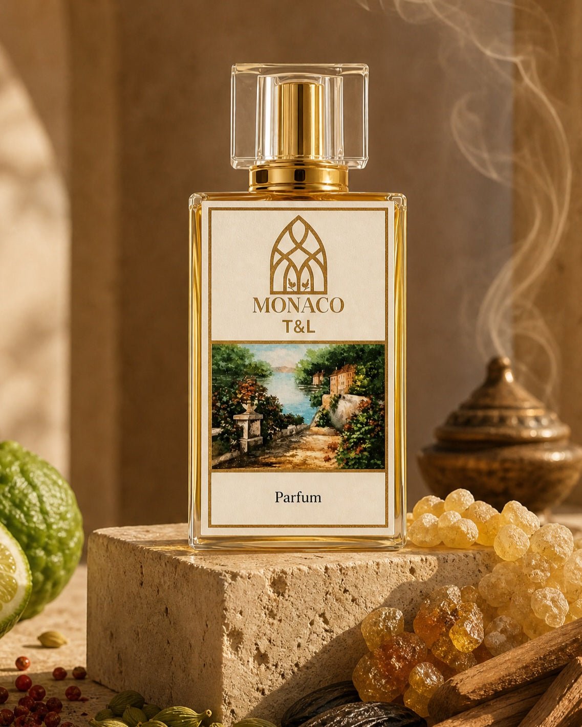 T&l Perfume – Tonka Frankincense - MONACO - MIRA Y MANO