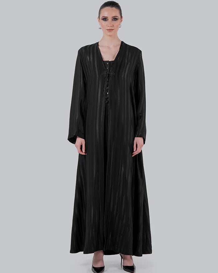 BARRE FLARE ABAYA - MOONLIGHT CONCEPT - MIRA Y MANO
