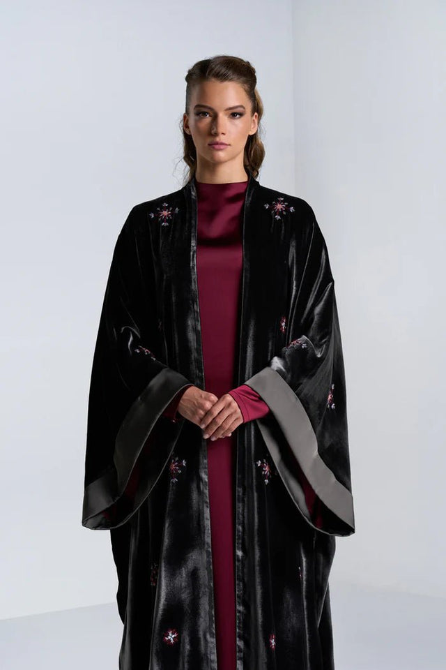 DC2406 - GY ABAYA SET AA24 - MOONLIGHT CONCEPT - MIRA Y MANO