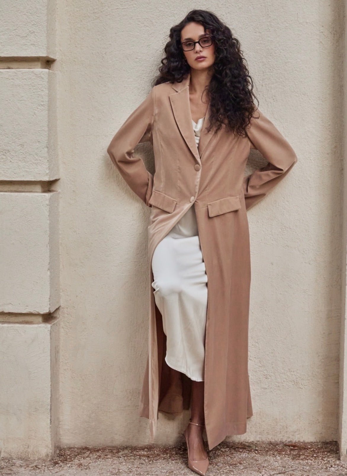 DCV2522 ABAYA COAT - MOONLIGHT CONCEPT - MIRA Y MANO