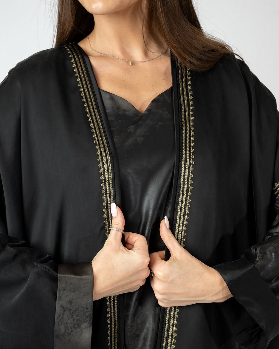 Kimono Printed Abaya Set - MRAISHA - MIRA Y MANO