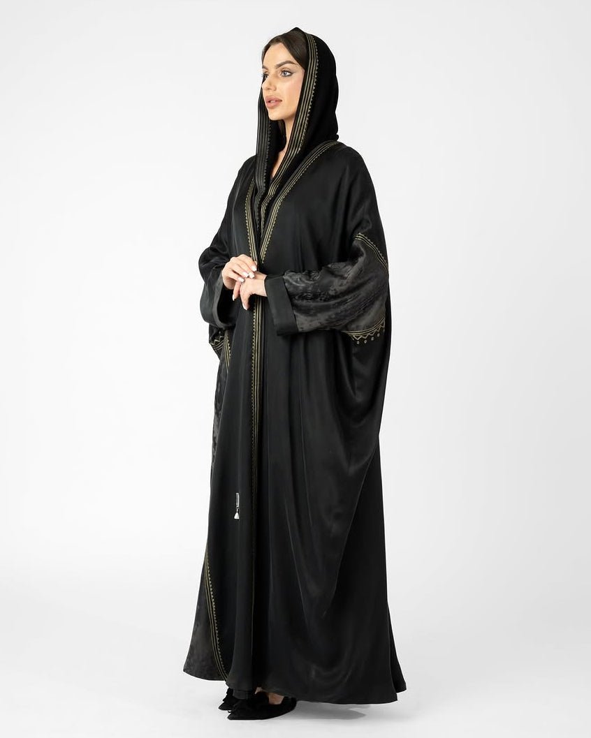 Kimono Printed Abaya Set - MRAISHA - MIRA Y MANO