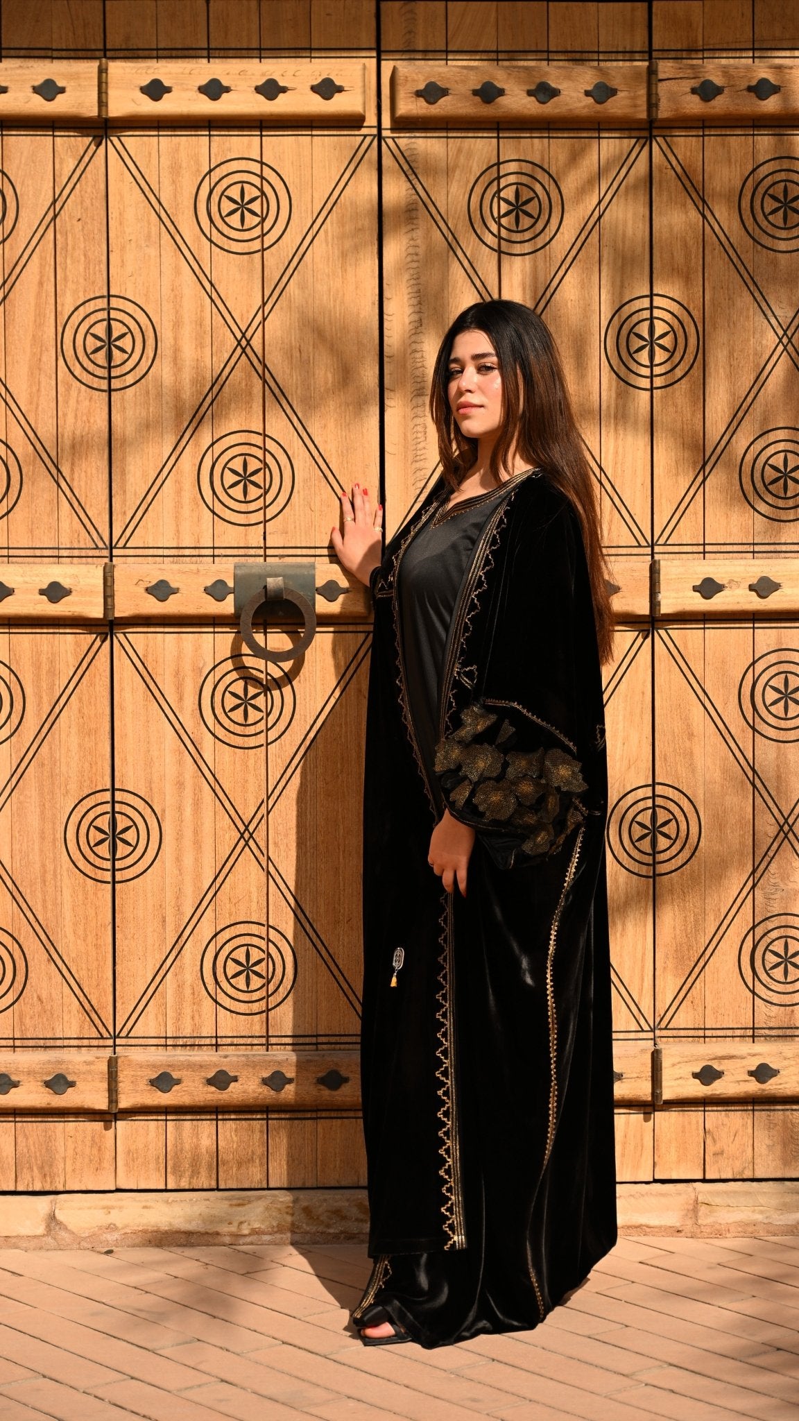 MRAAW102 ABAYA SET - MRAISHA - MIRA Y MANO