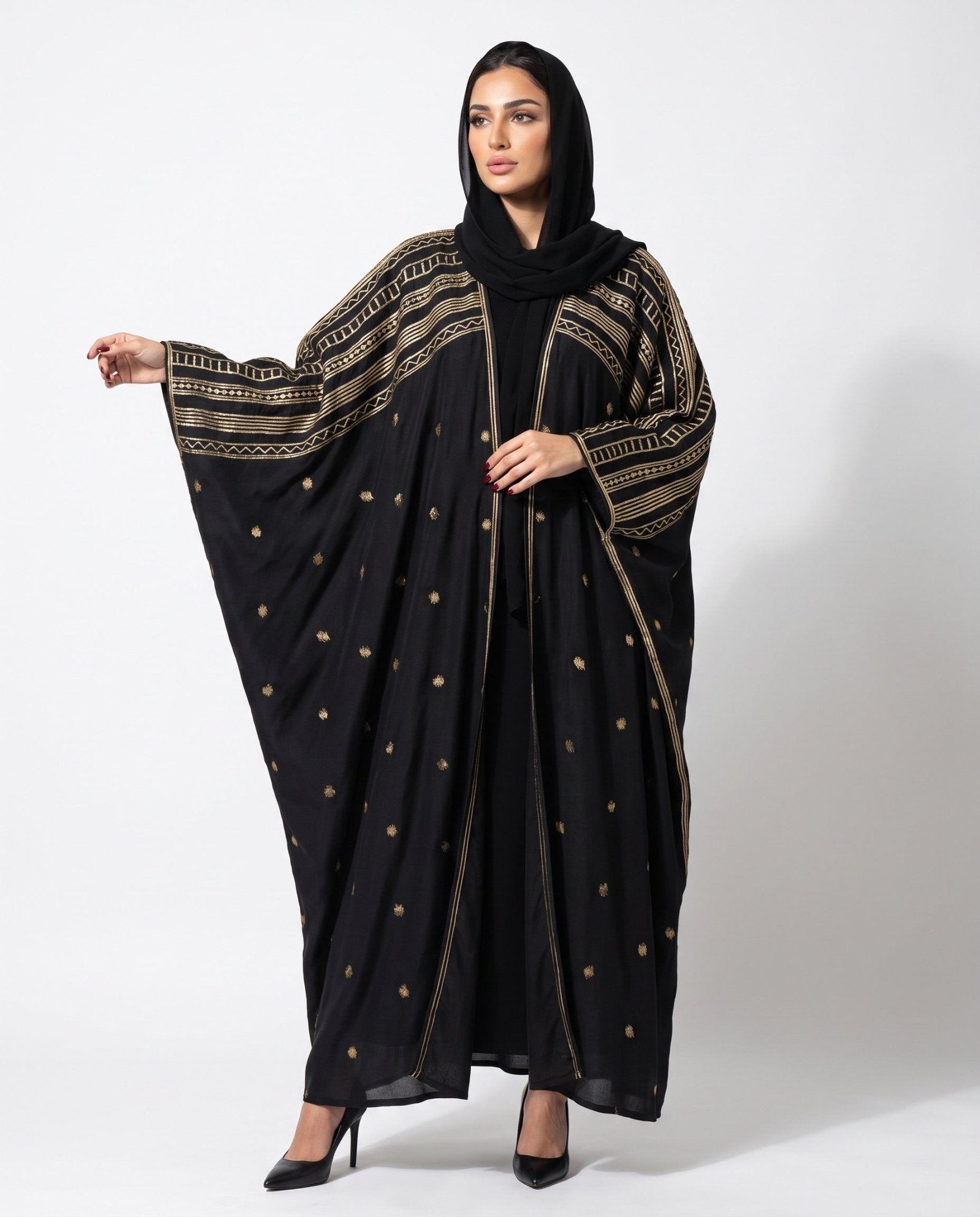 Statement Bisht Zarie Abaya - MRAISHA - MIRA Y MANO