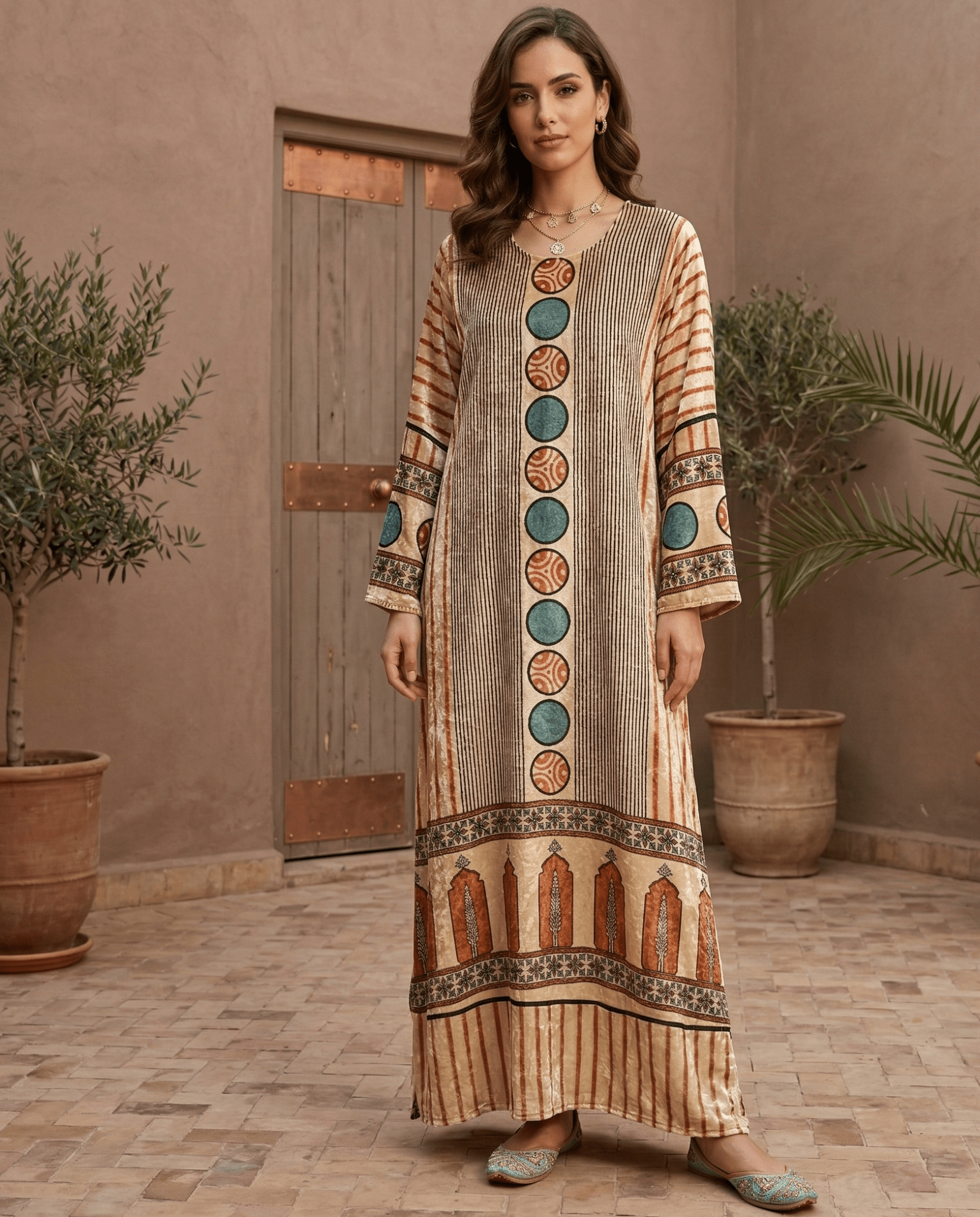 AW26MULV010 JALABIAH - MULAKAAT - MIRA Y MANO