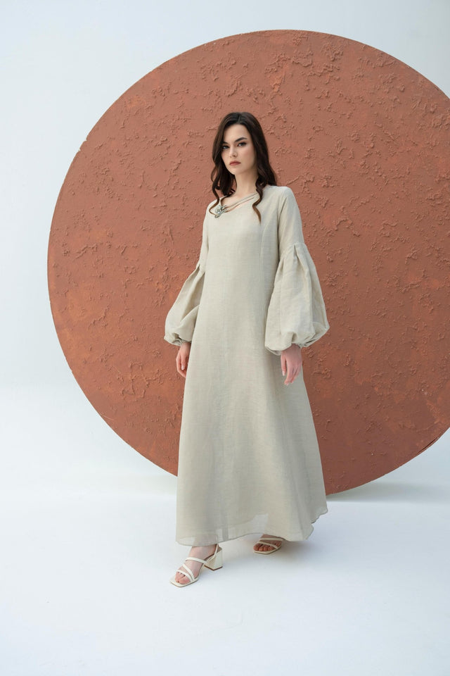 SS25005 KAFTAN - NABILA NAZER - MIRA Y MANO