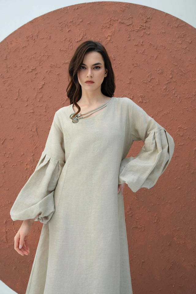 SS25005 KAFTAN - NABILA NAZER - MIRA Y MANO