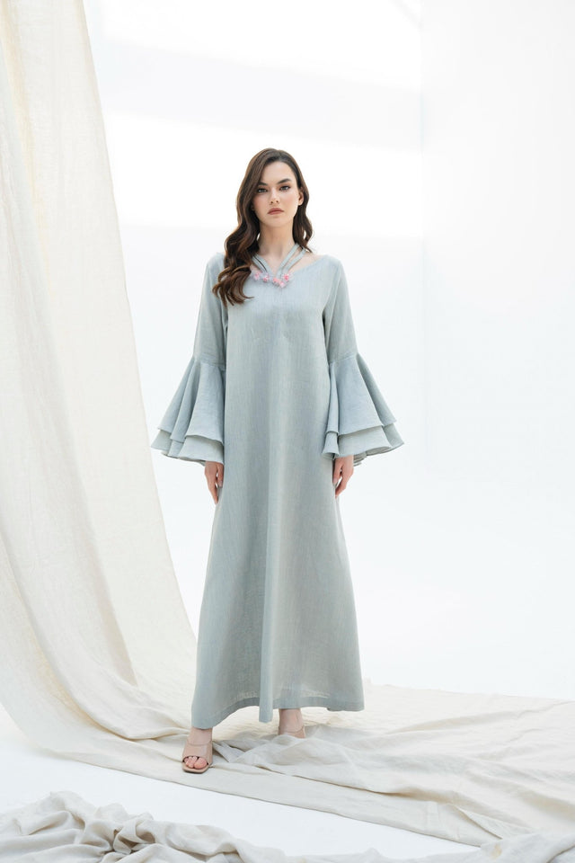 SS25013 KAFTAN - NABILA NAZER - MIRA Y MANO