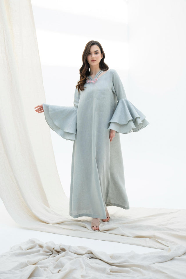 SS25013 KAFTAN - NABILA NAZER - MIRA Y MANO