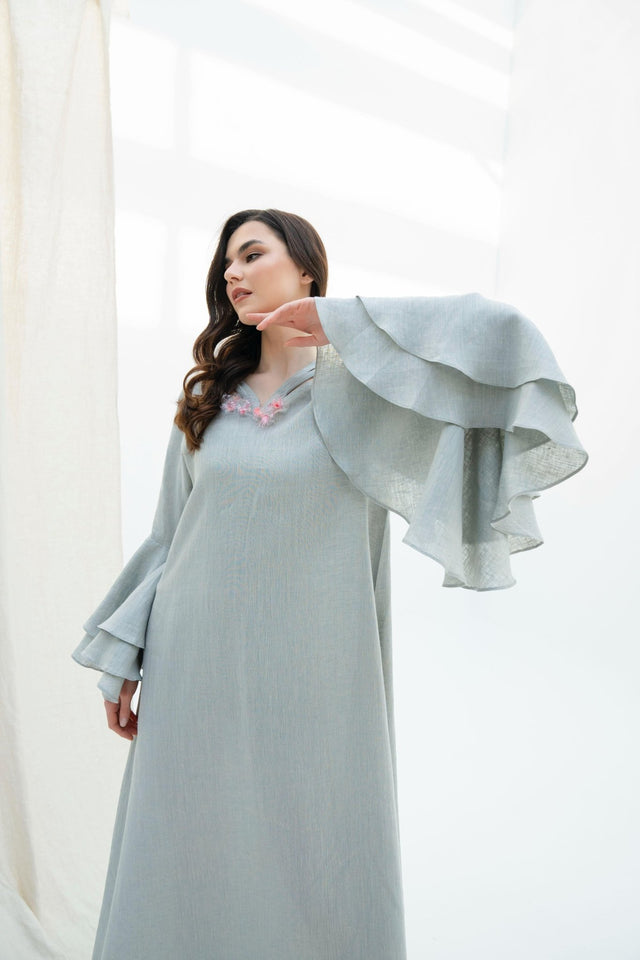 SS25013 KAFTAN - NABILA NAZER - MIRA Y MANO