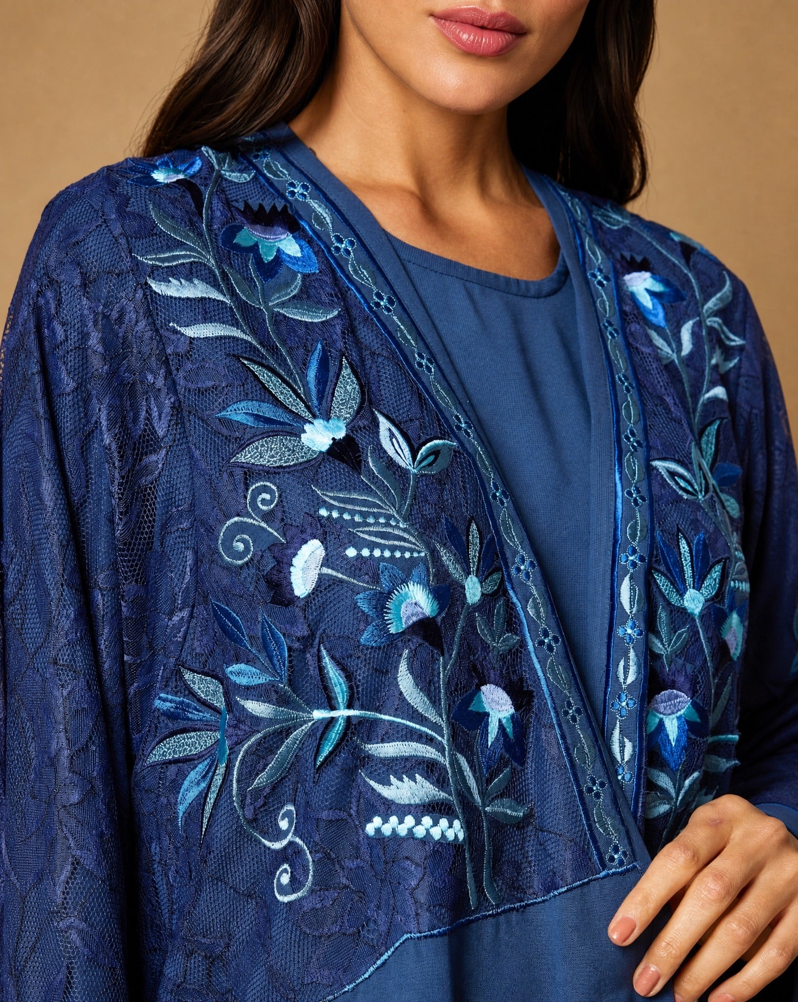 NM-419 ABAYA - NM BOUTIQUE - MIRA Y MANO