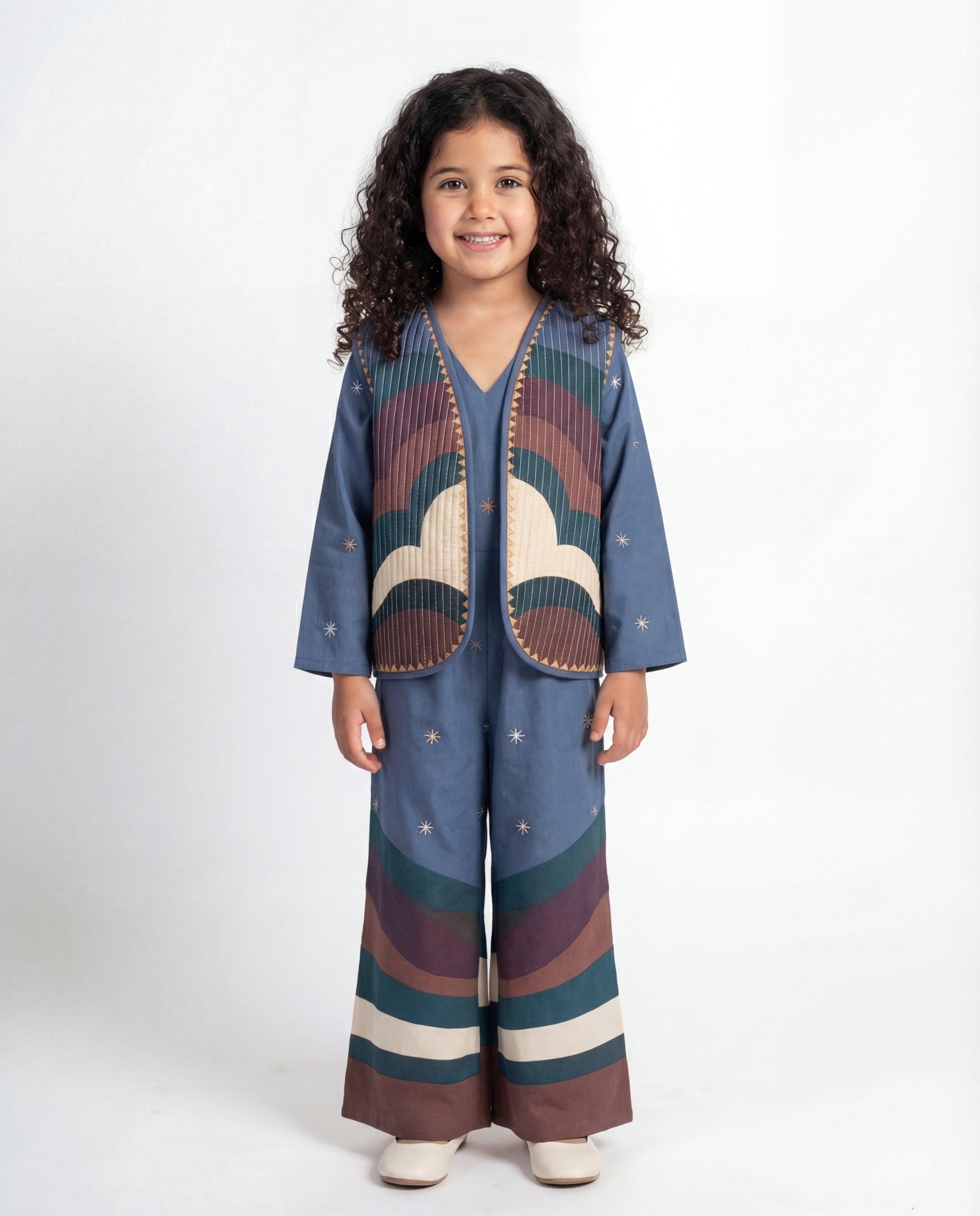 LAIL NAVY JUMPSUIT - NOUF FETAIHI - MIRA Y MANO