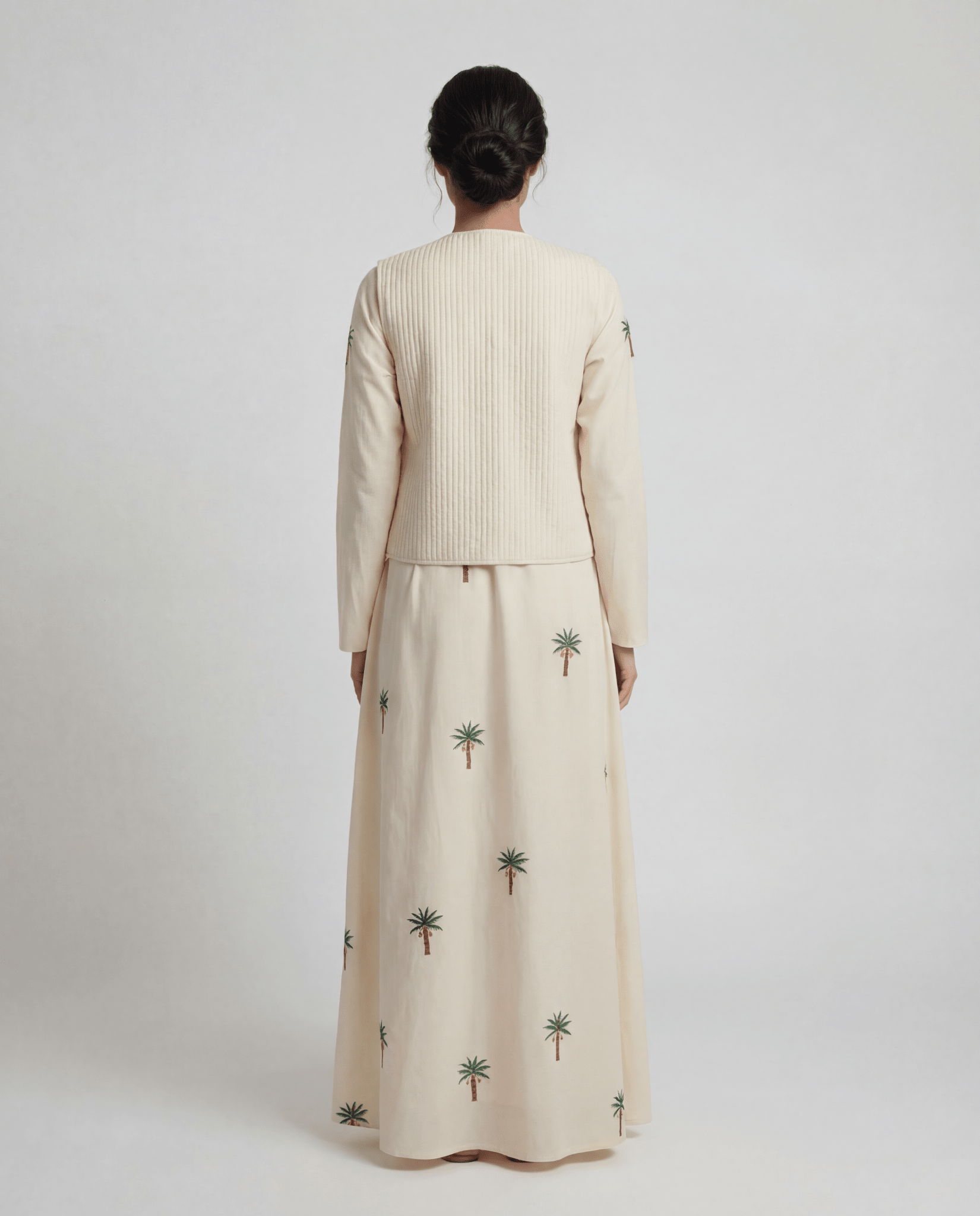 NAKHLA WHITE KAFTAN - NOUF FETAIHI - MIRA Y MANO