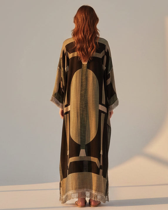 NF - K25 - MAWTANI ABAYA - NOUF FETAIHI - MIRA Y MANO