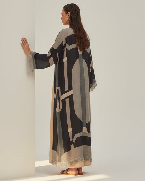 NF - K25 - MAWTANI ABAYA - NOUF FETAIHI - MIRA Y MANO