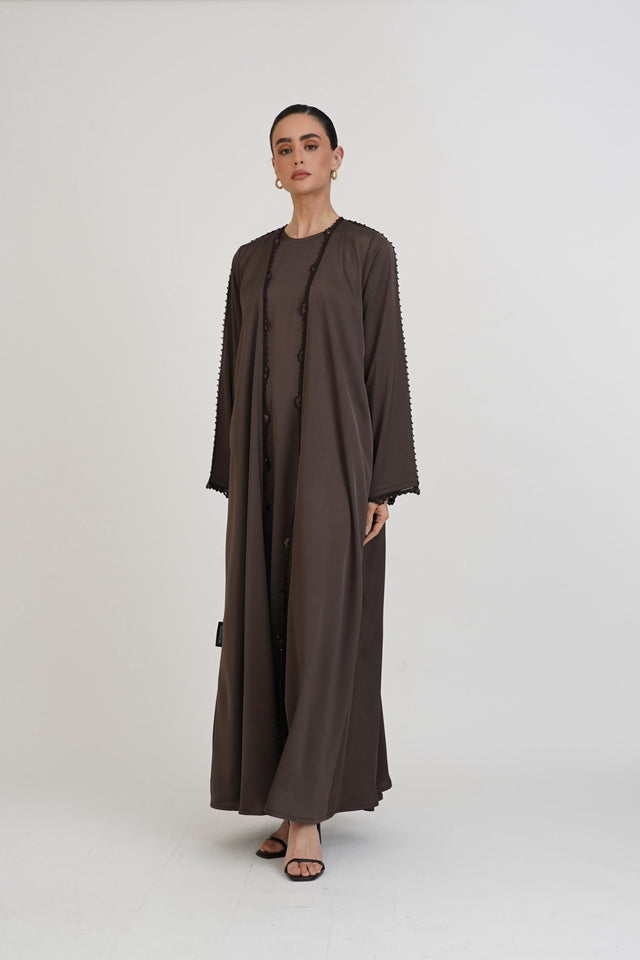 ST - 256 - DG ABAYA SET - NOWAYER - MIRA Y MANO