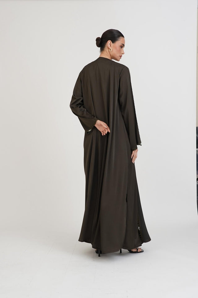 ST - 256 - DG ABAYA SET - NOWAYER - MIRA Y MANO