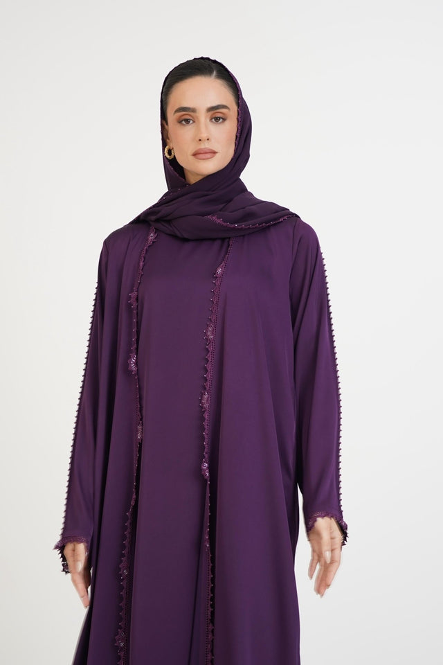 ST - 256 - PR ABAYA SET - NOWAYER - MIRA Y MANO