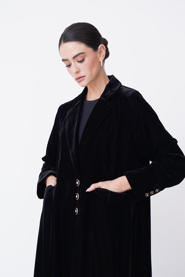 ST - W2499 - BK ABAYA - NOWAYER - MIRA Y MANO